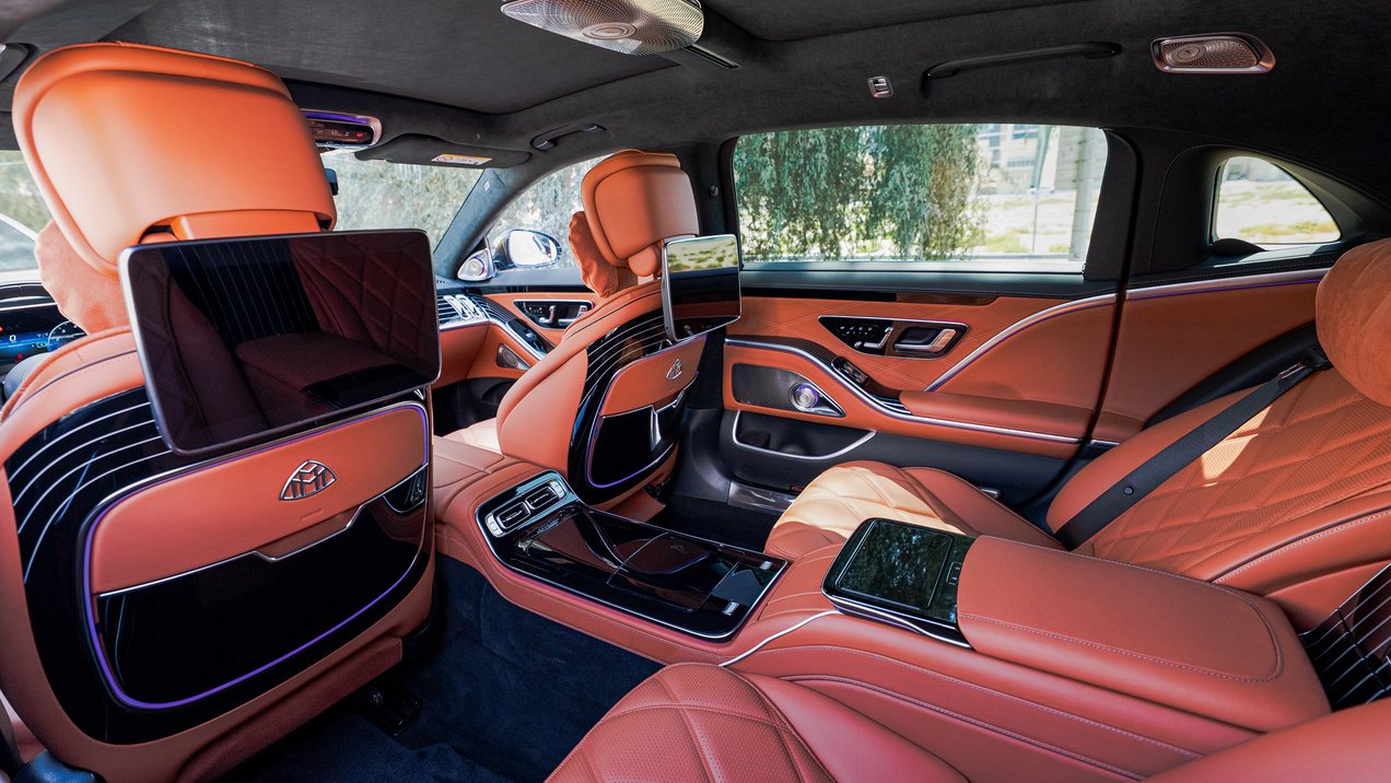 Black Mercedes S680 Maybach image 5 in Dubai