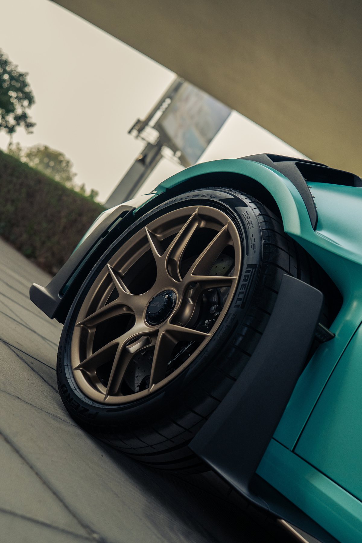 Blue Porsche GT3 RS image 5 in Dubai