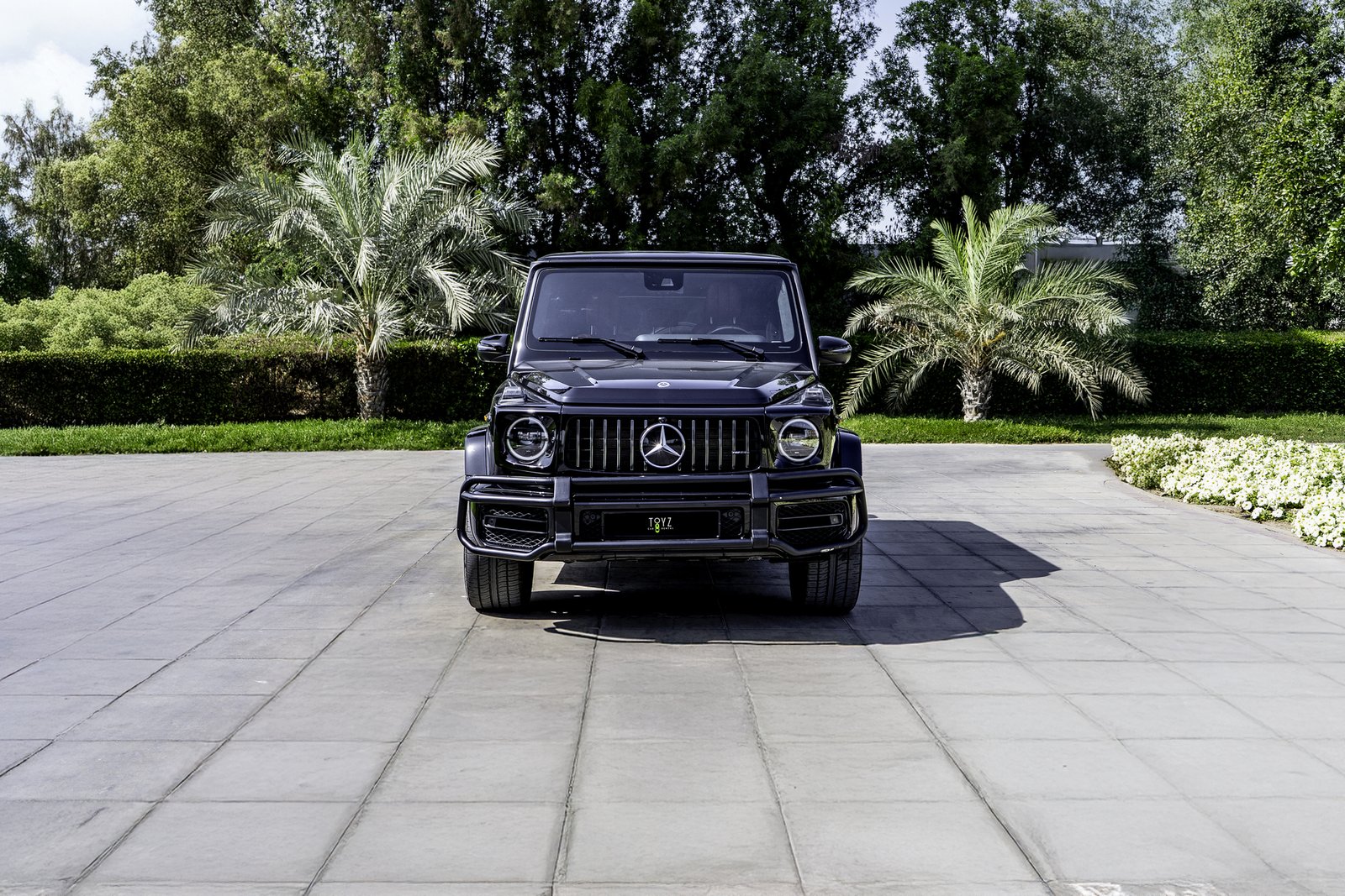 Mercedes G63 AMG front authority at handover
