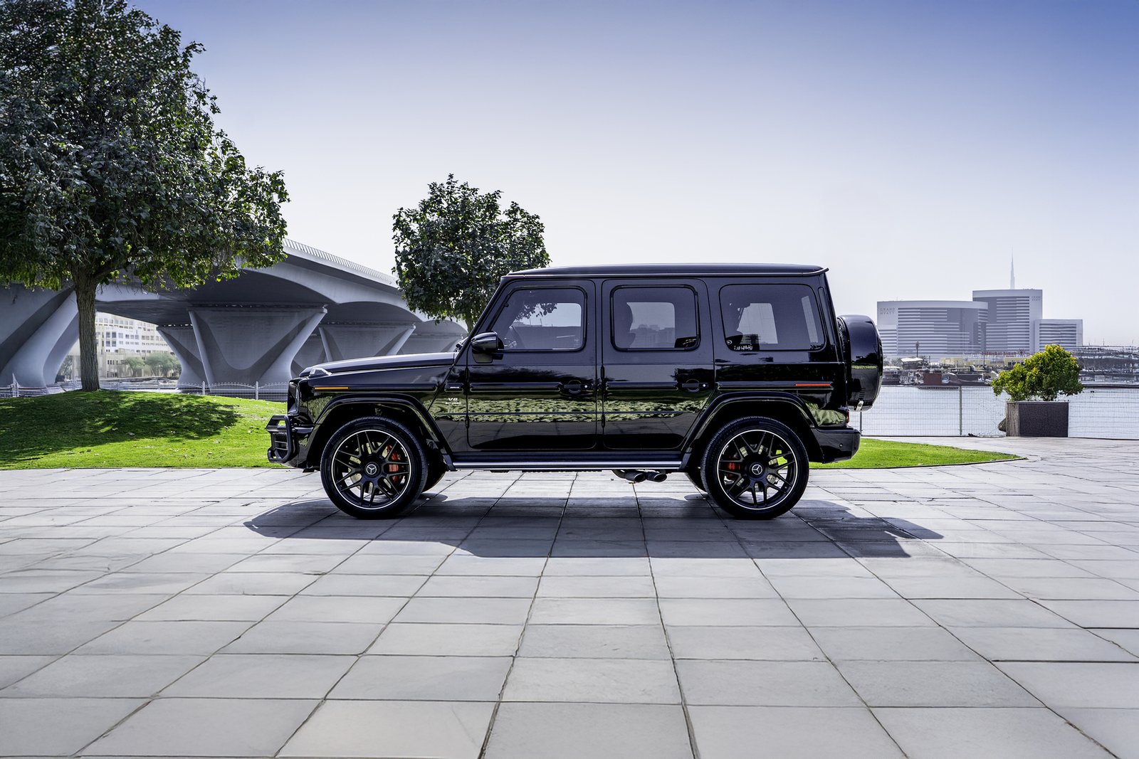 Mercedes G63 AMG exterior rear in Dubai